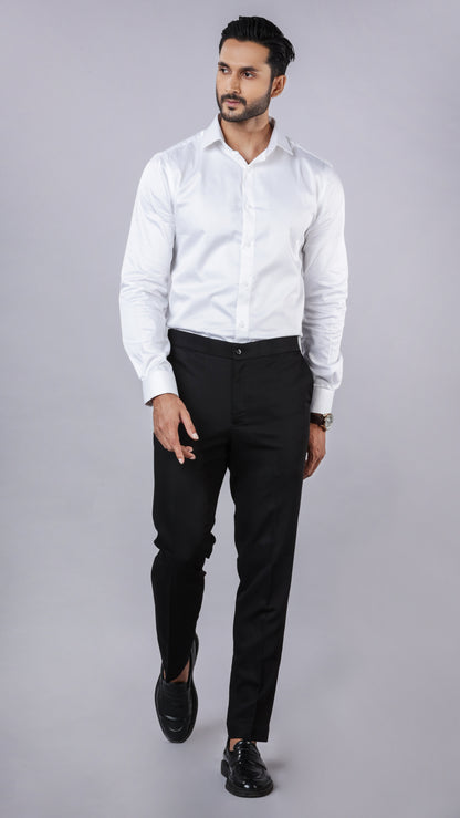 Solid White Shirt