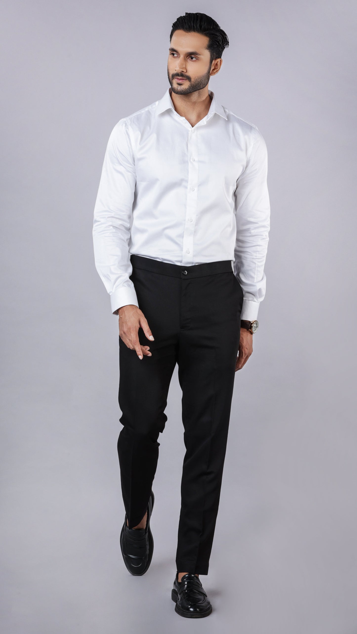 Solid White Shirt