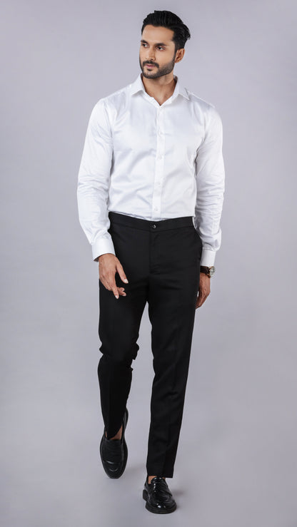 Solid White Shirt
