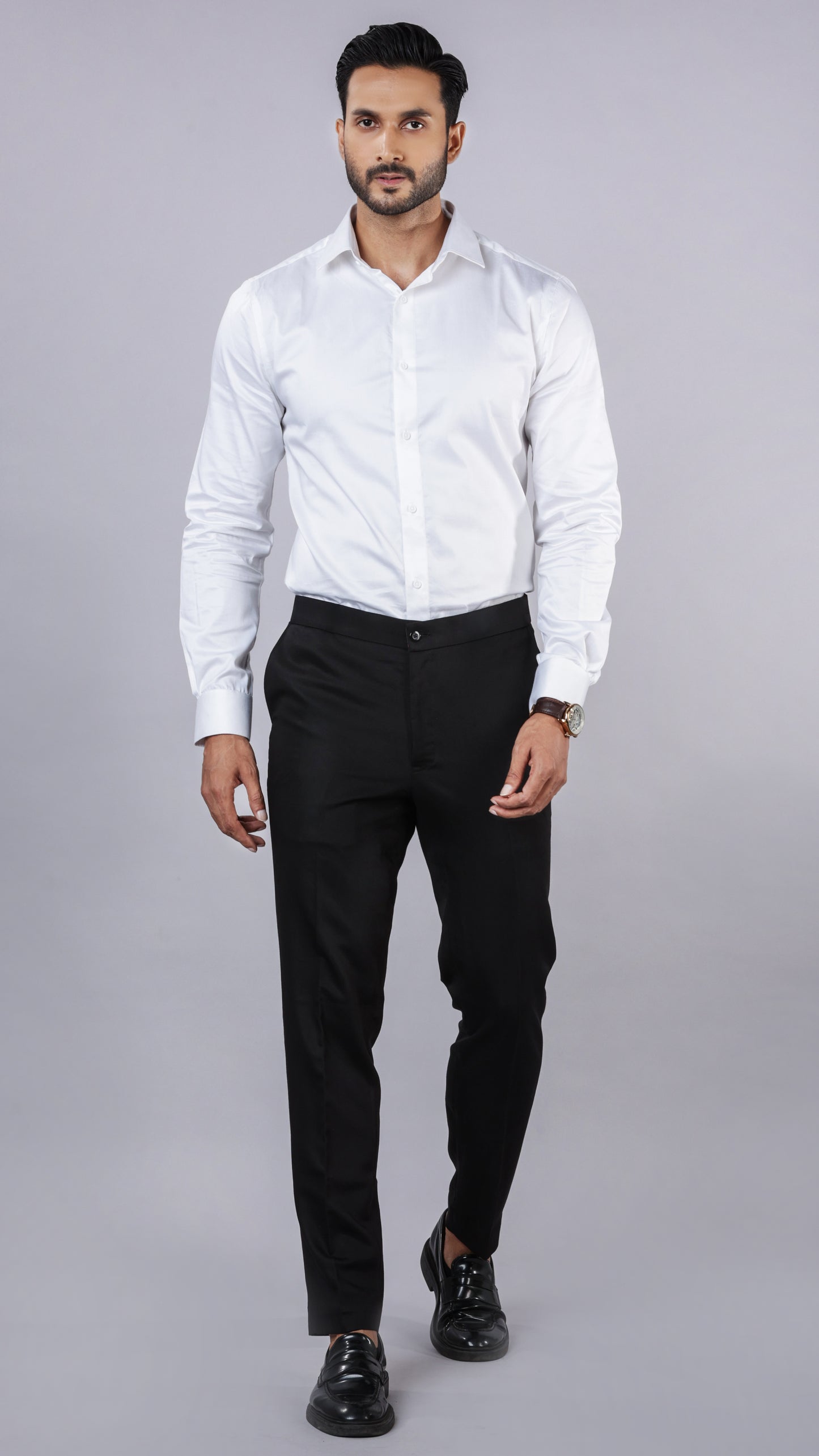 Solid White Shirt