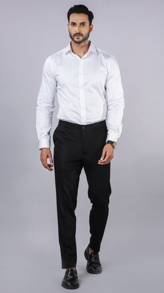 Solid White Shirt