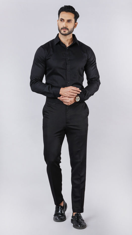 Black Ripple Shirt
