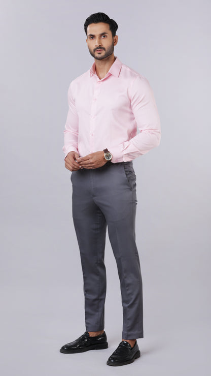 Baby Pink Ripple Shirt