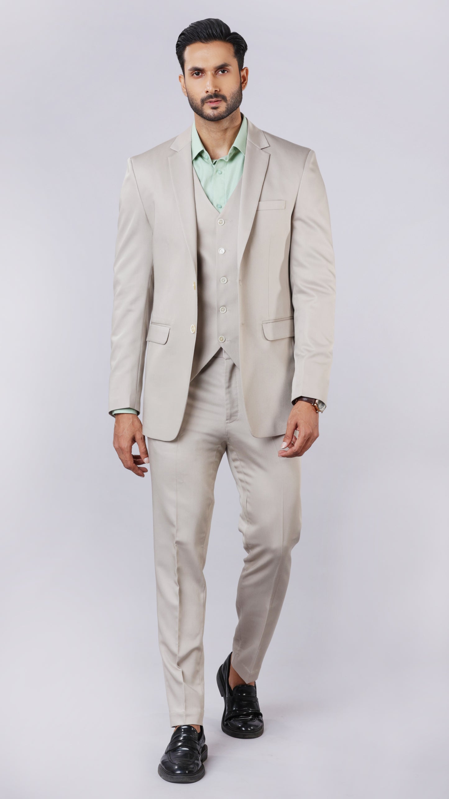 Beige Waistcoat