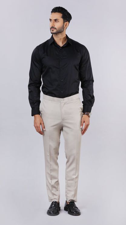 Solid Black Shirt